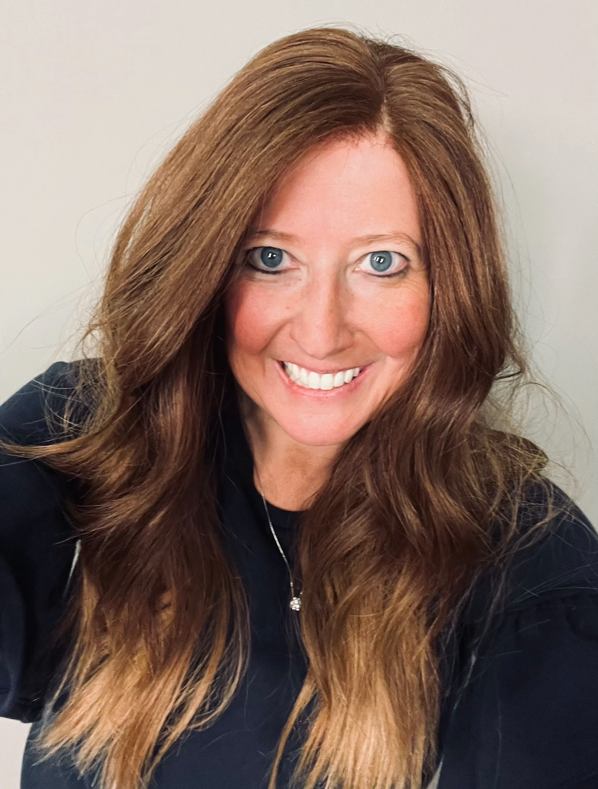 Jen Fescoe in action at PE class